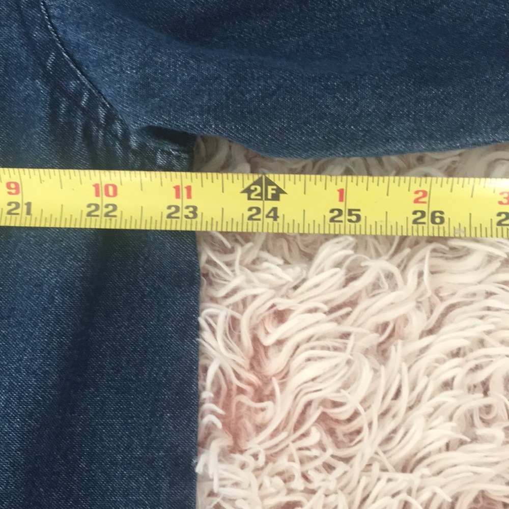 🦊VTG button down soft denim boho jacket - Picture 10 of 11